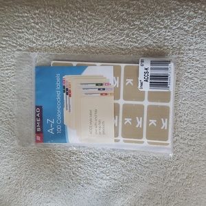 New Smead Color Labels "K"